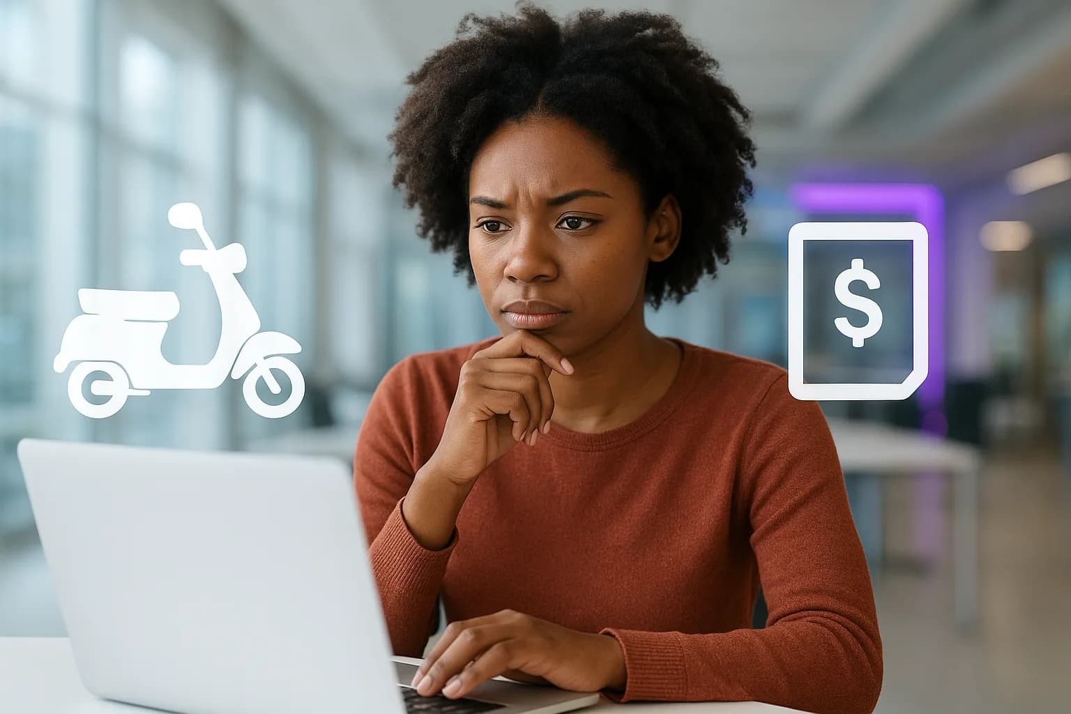 Empréstimo com garantia de moto ou empréstimo pessoal: qual pesa menos no orçamento?