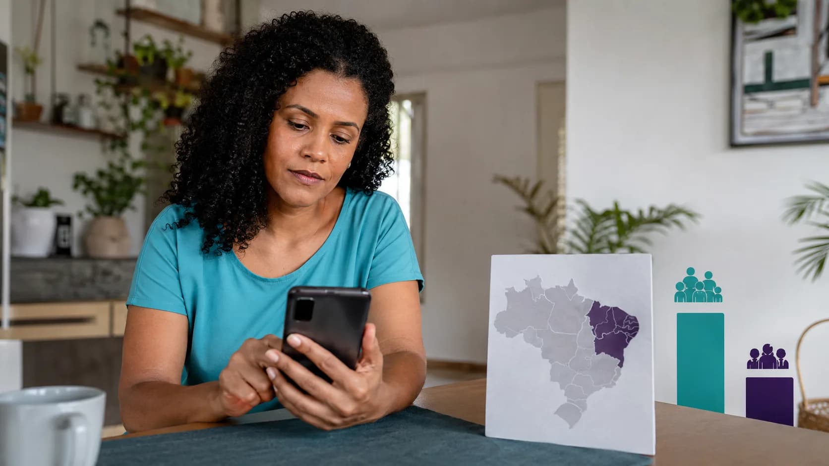 Nordeste concentra 26,9% da população brasileira, mas responde por apenas 8,4% dos contratos de empréstimo digital