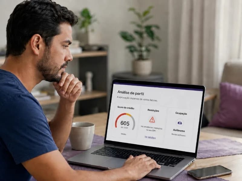 Score, restrições e ocupação pesam mais na aprovação de empréstimo pessoal