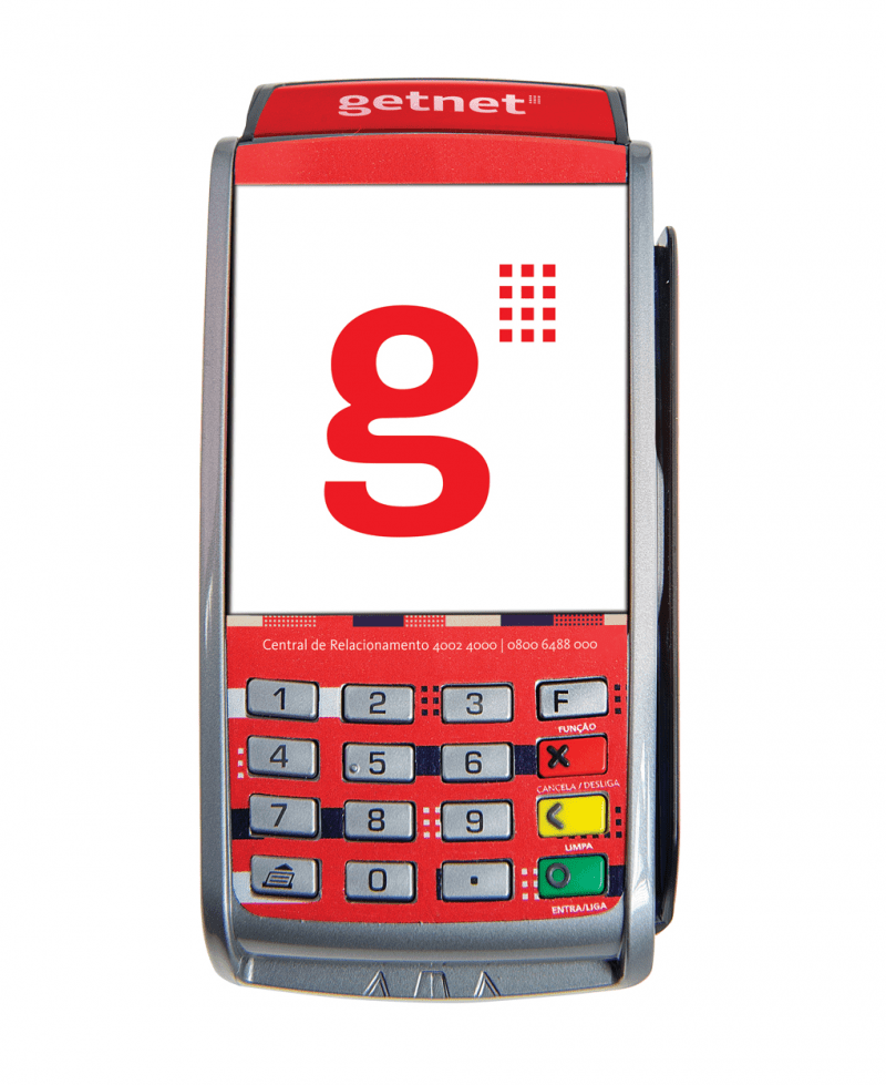 Máquina de cartão Getnet - Santander