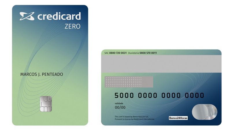 CrediCard Zero Internacional como pedir e benefícios do 